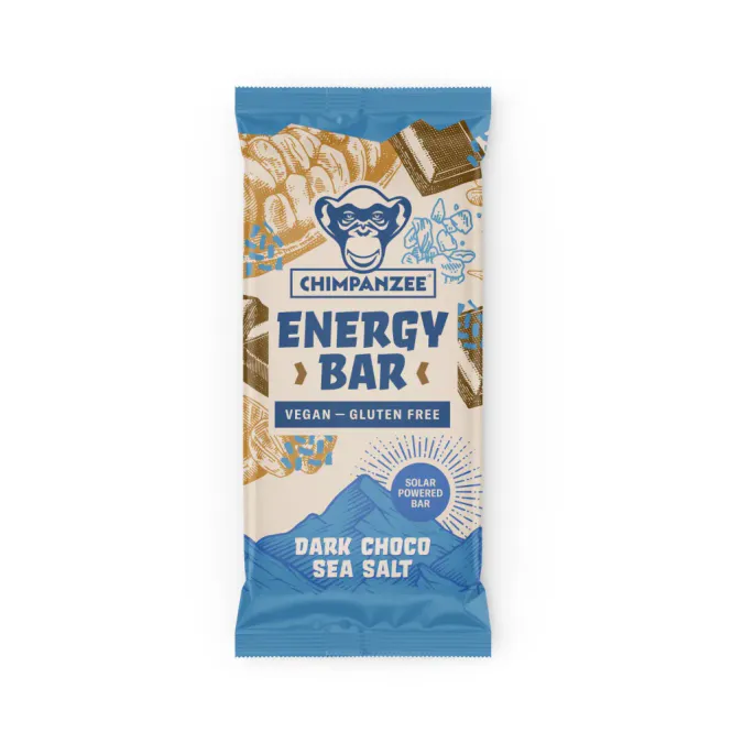 Hovedbilde CHIMPANZEE Energy bar Dark Choco& SeaSalt