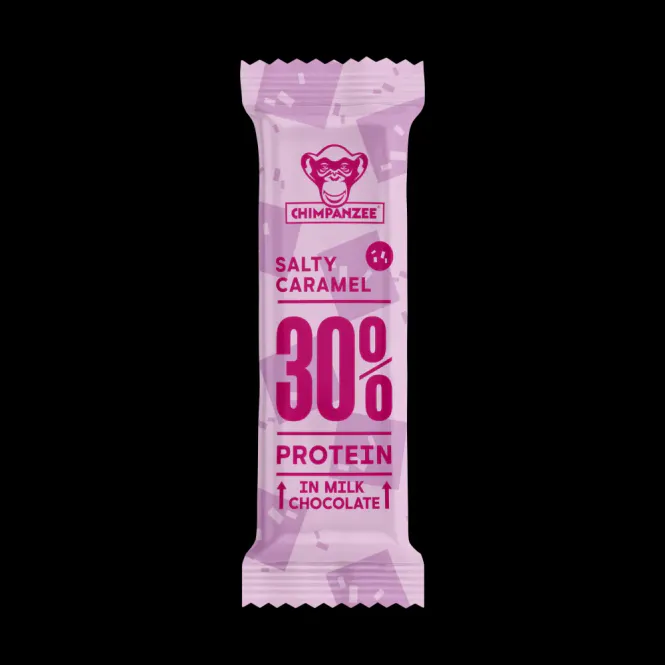 Hovedbilde CHIMPANZEE Protein Bar 30% Salty Caramel