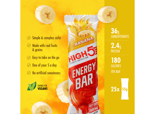 HIGH5 EnergyBar Banan