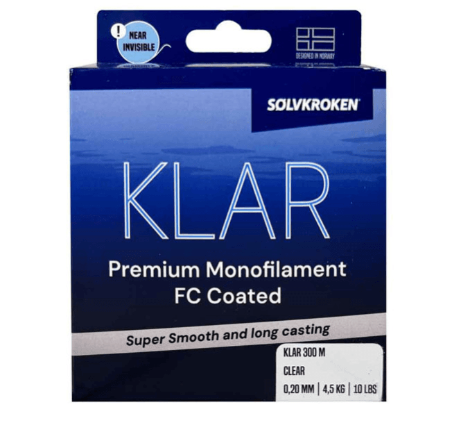 Hovedbilde SØLVKROKEN KLAR 300 M 0,25 BLUE/CLEAR
