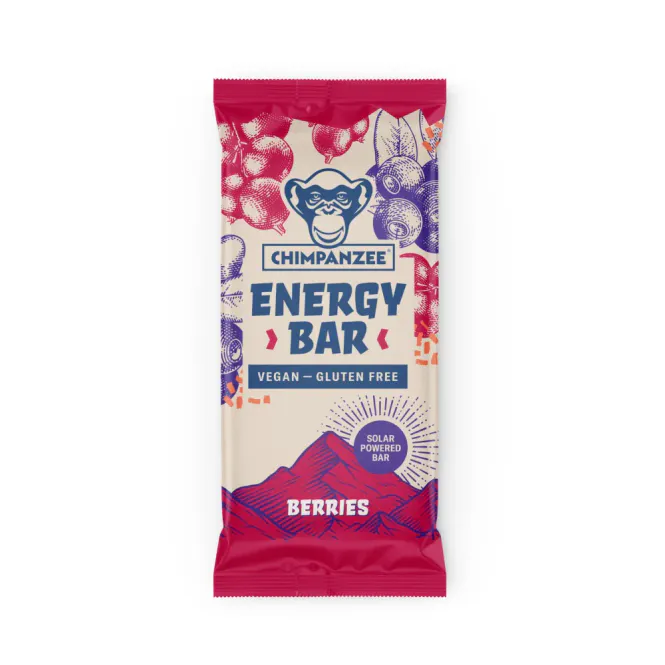 Hovedbilde CHIMPANZEE Energy Bar Berries 55g